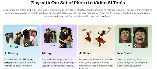 From Static Images to Stunning Videos: Discover the Magic of AI Ease!